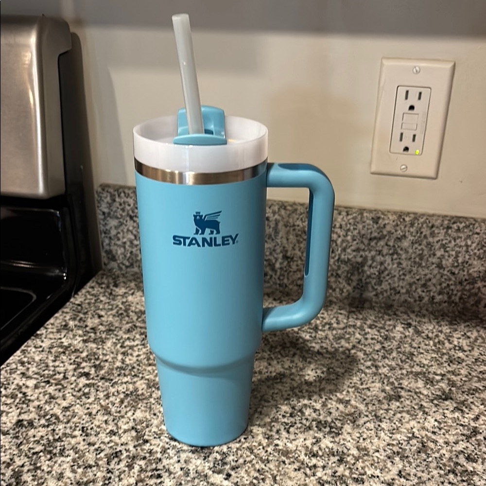 Stanley Blue Travel Mug with Handle